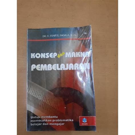 Jual Buku Konsep Dan Makna Pembelajaran Shopee Indonesia