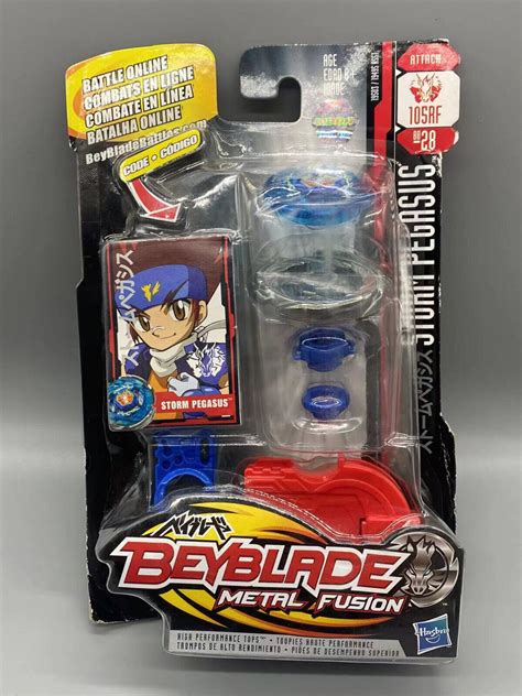 Out Of Production Hasbro Beyblade Metal Fusion Bb Storm Pegasus