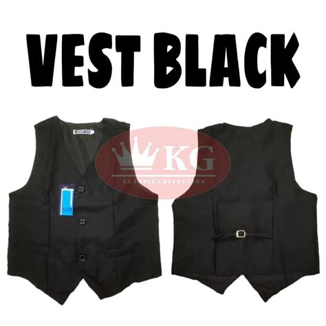 Unisex Vest Sekolah Rendah Menengah Pengawas Katering Premium