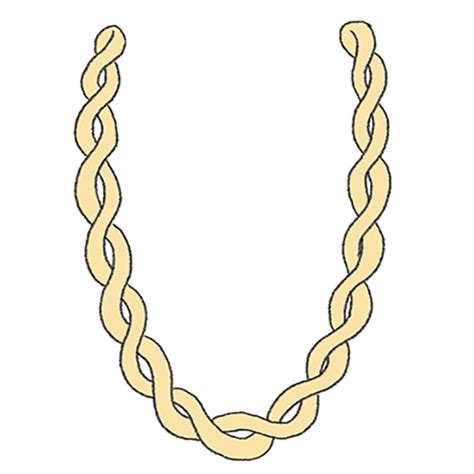 How To Draw Gold Chain