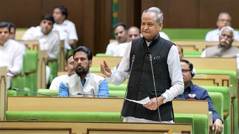 Rajasthan CM Ashok Gehlot Announces 19 New Districts; BJP Says ...