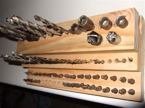 Drill Bits Organizer Instructables