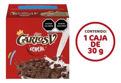 10 Pzas Cereal Nestlé Carlos V Sabor Chocolate 30 G Mercadolibre