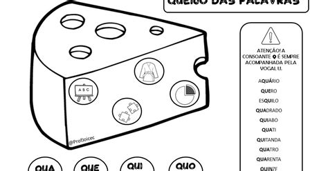 Separe A Palavra Queijo - Profª Joice Camargo: Letra Q: queijo das palavras