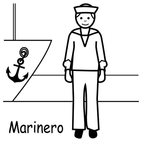 Marinero Para Colorear Imagui