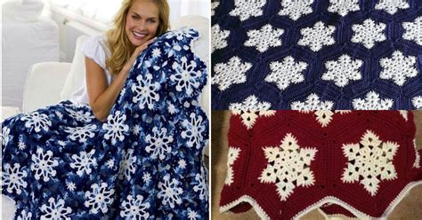 Snowflake Blanket Crochet Patterns Ideas And Inspiration