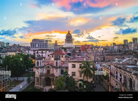 skyline of Havana (Habana), capital of Cuba Stock Photo - Alamy