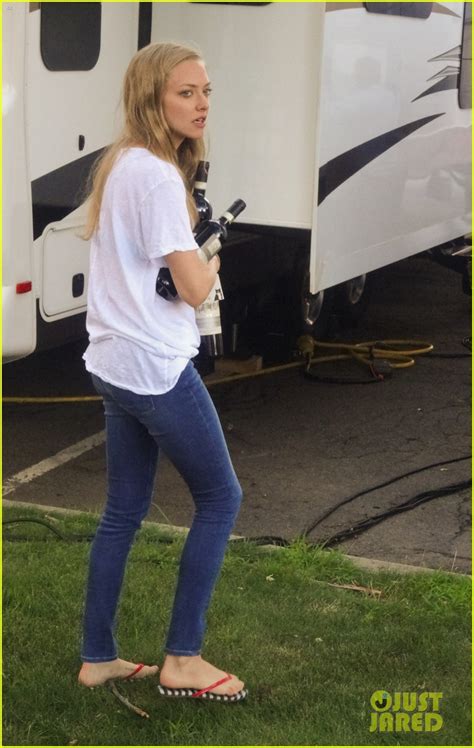 Mark Wahlberg Amanda Seyfriend Arrive On Set For First Day Of Ted