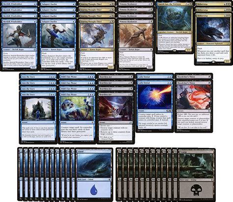 Amazon Elite Dimir Rogue Deck Blue Black Very Powerful