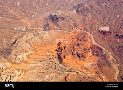 Aerial View Of Desert Outside Of Las Vegas Nevada Usa Stock Photo Alamy