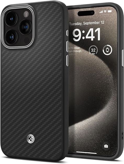 Spigen Carcasa Magnética Enzo Aramid Diseñada Para Iphone 15 Pro Max