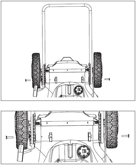 HAWKSMOOR 13640 166cc 53cm HONDA Self Propelled Petrol Lawnmower User