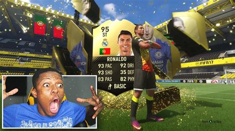 Omg New Striker Ronaldo Pack Opening Youtube