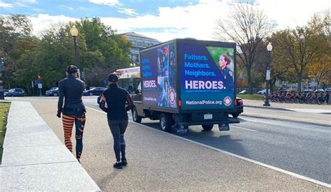 The National Police Association Mobile Billboard Shares The Support The