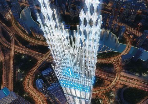 The Worlds Tallest Residential Tower In Dubai Will Have A Crown Of