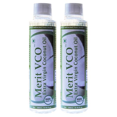 Buy Merit Vco Extra Virgin Coconut Oil In Ml Pack Of