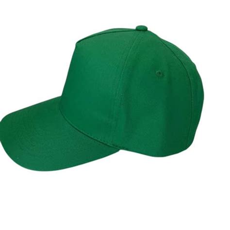 Forest Green Baseball Cap With Velcro Promo Outdoor Cap