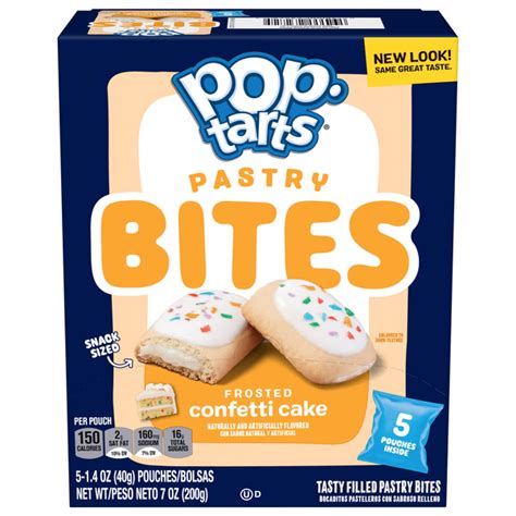 Save On Pop Tarts Pastry Bites Frosted Confetti Cake 5 Ct Order