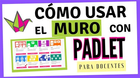 Cómo crear un PADLET en MURO Tutorial para DOCENTES 2021 YouTube Hot