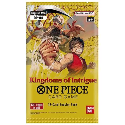 Kingdoms Of Intrigue Booster Pack Kingdoms Of Intrigue One Piece