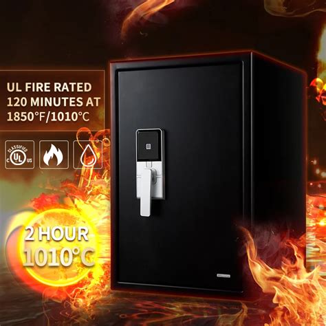 Smart Safe Box 2 Hours Fire Resistant Biometric Fireproof