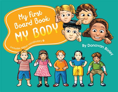 My First Board Book My Body By Donovan Bixley Books Hachette Australia