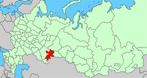 Chelyabinsk Map Russia