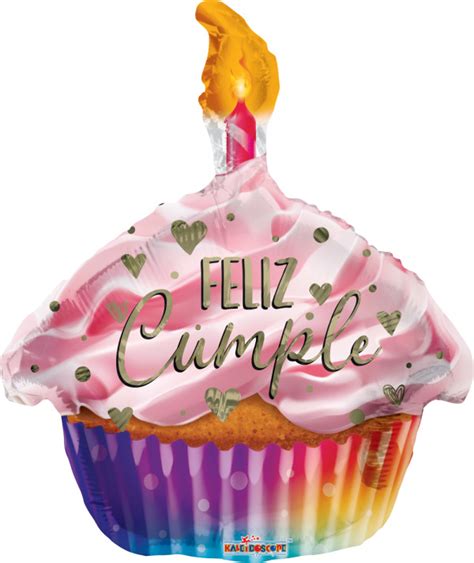 Anagram Feliz Cumple Cupcake C V Balloon City