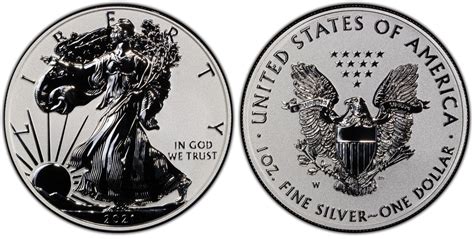 W Silver Eagle Rev Pr Type Designer Edition Proof Silver