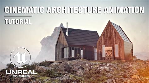 Cabin In The Rocks Unreal Engine Cinematic Photorealistic