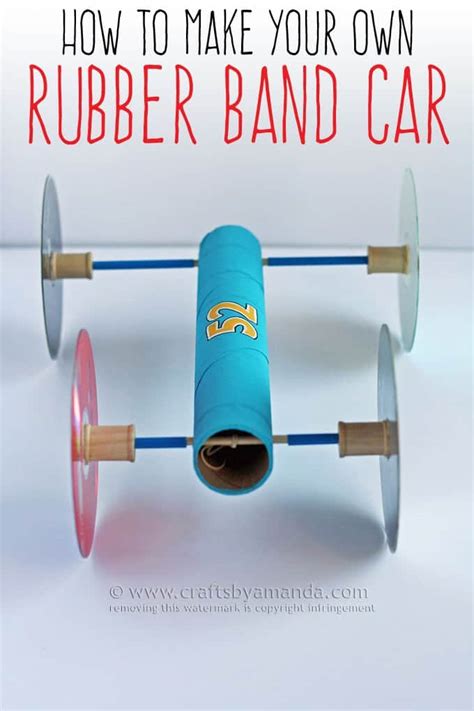 How To Make A Rubber Band Car Atelier Yuwaciaojp