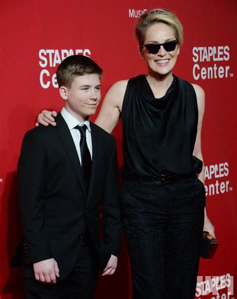 Photo: Sharon Stone and Roan Bronstein attend the MusiCares Person of ...