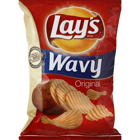 Lay's Wavy Original Potato Chips | Potato | Foodtown