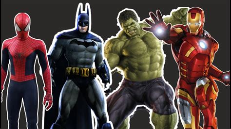 Hulk Vs Spiderman Vs Batman Vs Ironman Epic Battle Youtube