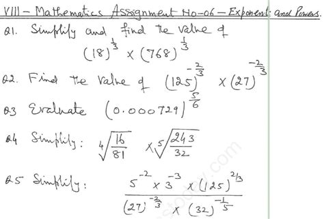 Grade Exponents And Powers