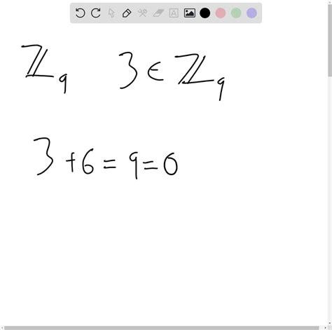 Solved Show That Z With Addition And Multiplication Modulo Is Not A