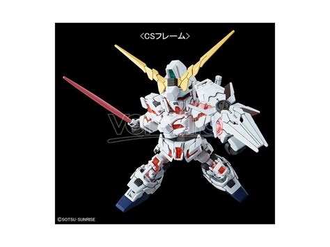 GUNDAM SUPER DEFORMED SD CROSS SILHOUETTE MODEL KIT GUNDAM UNICORN