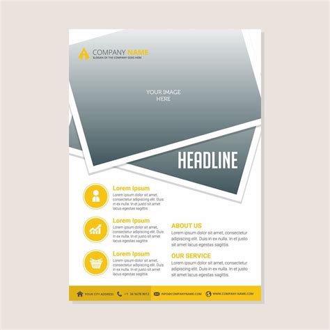 Corporate Business Annual Report Brochure Flyer Design 5379734 Vector