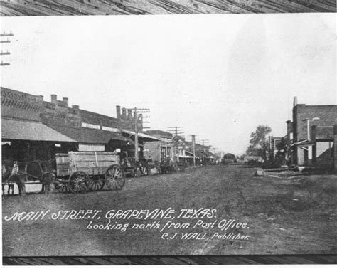 Main Street in Grapevine - The Portal to Texas History