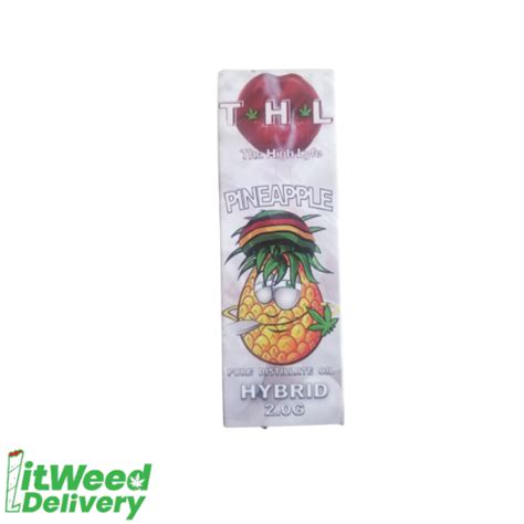 THL Disposable Vape Pen 2g THC 93 Lit Weed Delivery