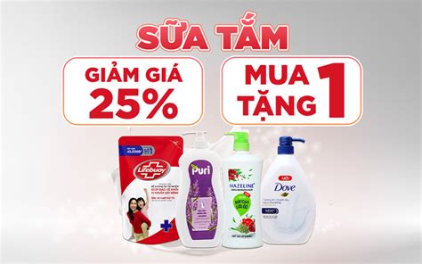 Từ 15 12 31 01 2023 sữa tắm khuyến mãi giá sốc