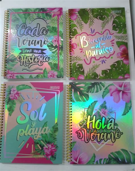 Cuaderno Universitario 100 Hjs 7 Mm Tapa Dura OFFICE NUOVO Summer