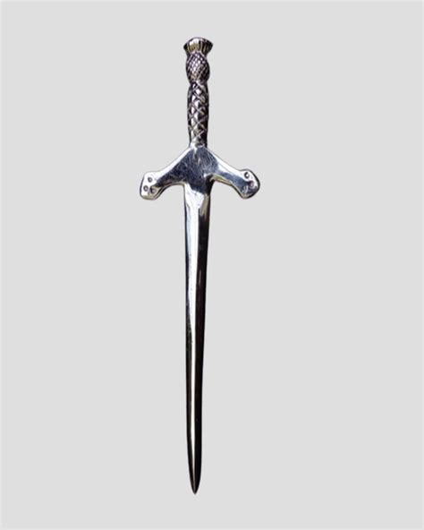 Silver Sword kilt Pin