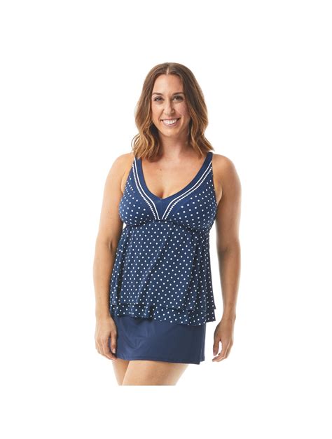 Beach House Tana Underwire Ruffle Tankini Top Diamond Cove Beach House