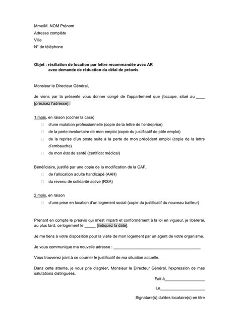 Lettre De R Siliation De Location Doc Pdf Page Sur Hot Sex Picture