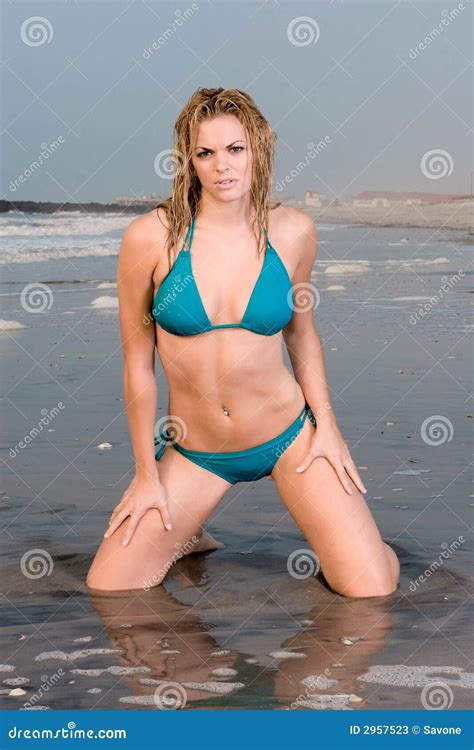 Belle Jeune Femme Dans Un Bikini Picture Image