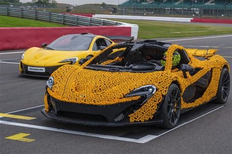 LEGO Builds A Life Size Driveable McLaren P1 Out Of 342 817 Pieces Of