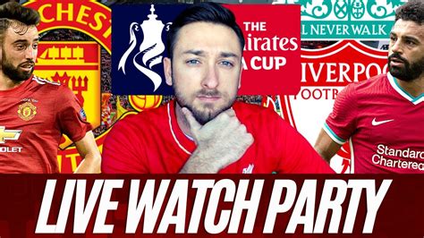 Manchester United Vs Liverpool Fa Cup Th Round Live Watch Along Live