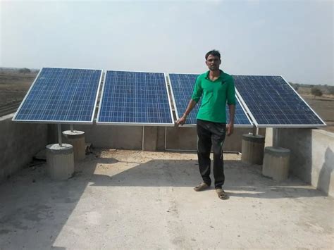 Mounting Structure Solar On Grid Rooftop Power Plant For Residential Capacity 1 Kw At Rs