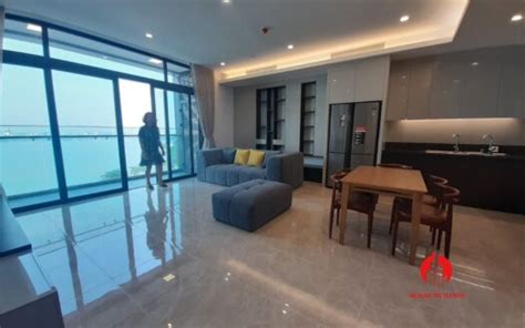 Lake View Br Apartment For Rent In Sun Grand City Thuy Khue